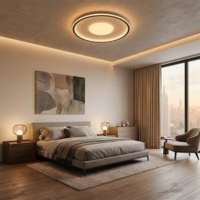 Compact Acrylic LED Flush Mount Ceiling Lights for Bedroom