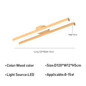Modern LED Ceiling Lights, Linear Ceiling Light For Dining Living Room Kitchen