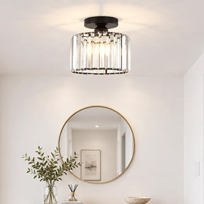 Luna Crystal Drum Ceiling Light