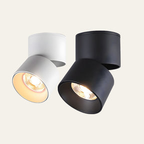 Minimal Decor Aluminum White and Black LED Ceiling Downlights For Hallway