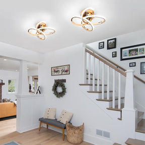Modern LED Semi Flush Ceiling Lights for Hallway, Living Room, Bedroom