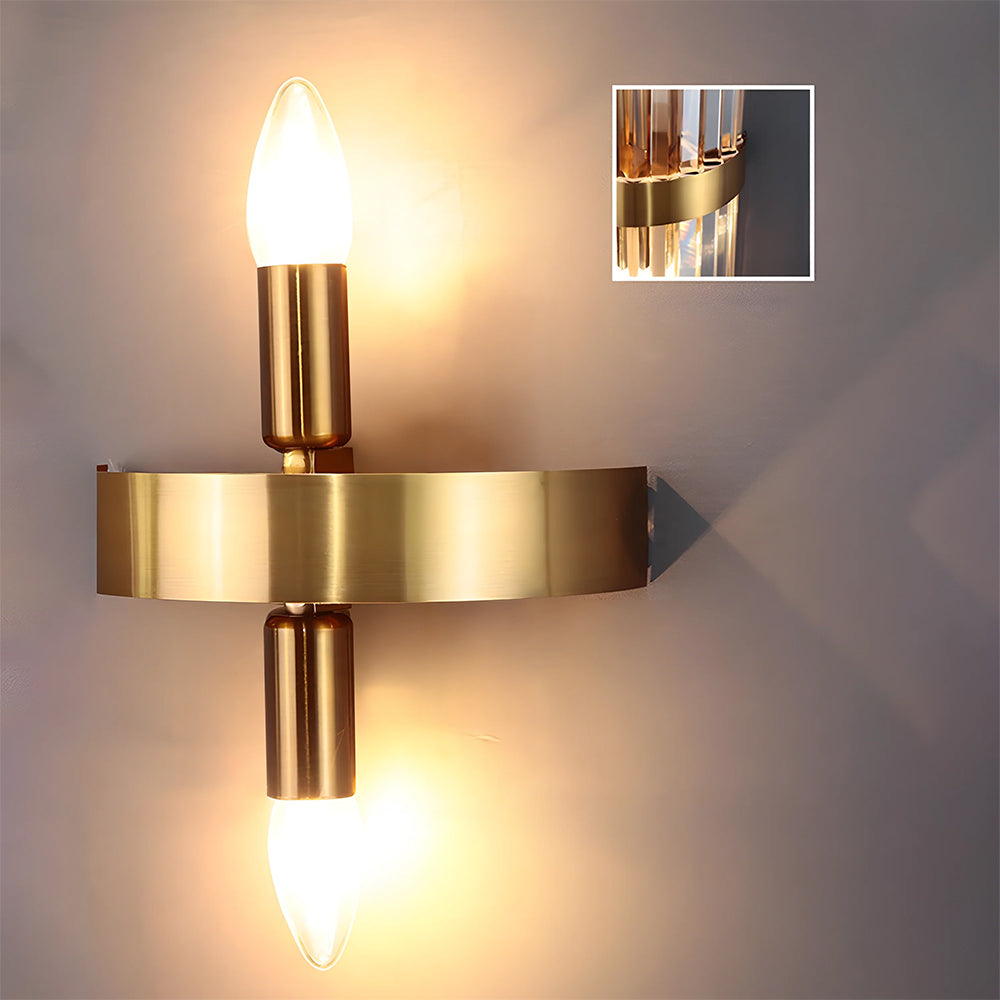 Modern Stainless Steel Luxurious Living Room Wall Lights