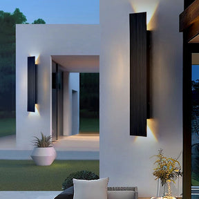 Modern Outdoor Aluminium Elevate Wall Light for Patio Garden Porch
