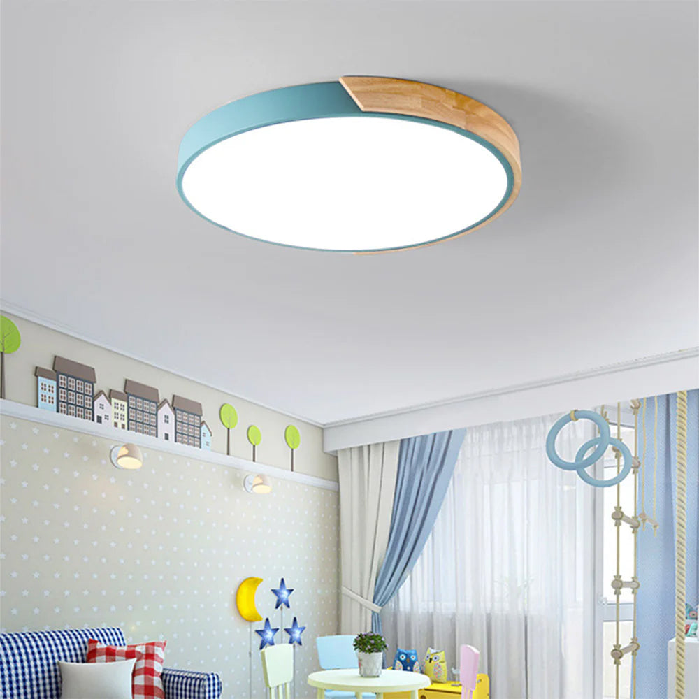Colorful Simple LED Round Ceiling Lights