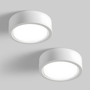 Set of 2 Modern hallway flush ceiling mount light fixtures