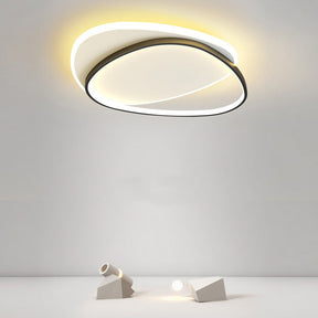 Stylish Contemporary Iron Flush LED Ceiling Lights For Living Room