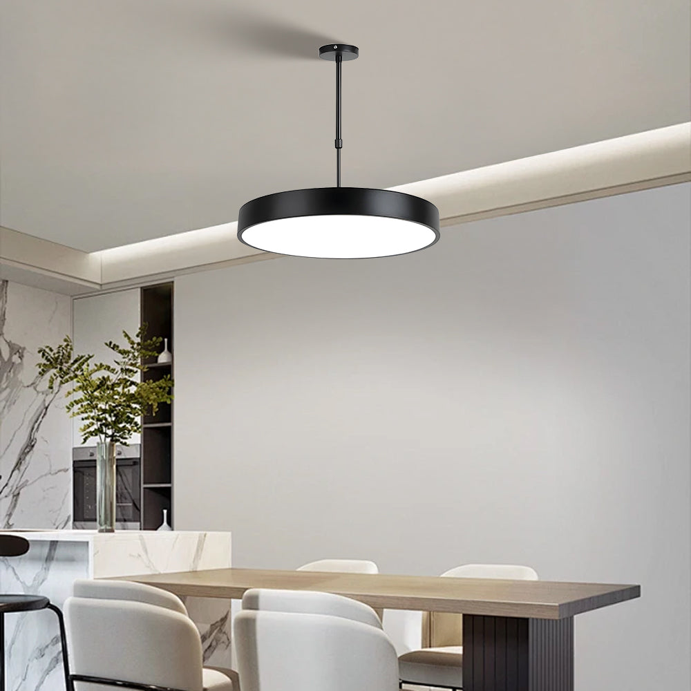 Modern Kitchen Island LED Black Pendant Lights