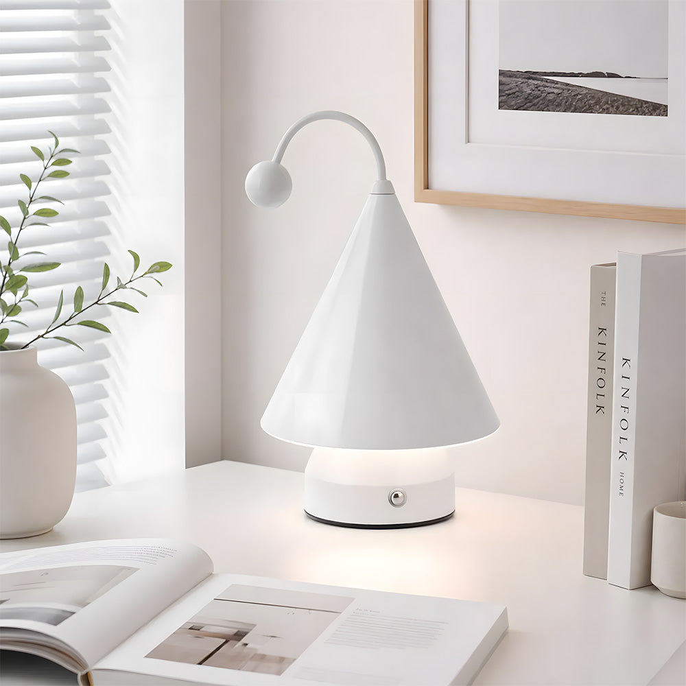 Classic Christmas LED Decoration Rechargeable Table Lamp for Bedroom