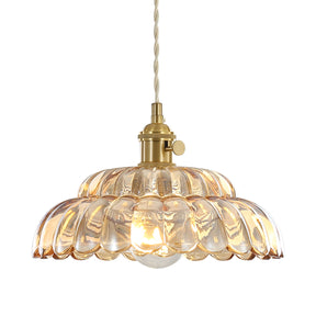 Modern Copper Glass Pendant Lights