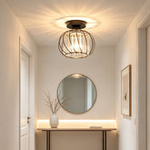 Luna Crystal Cage Ceiling Light
