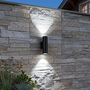 Atlas Dual Beam Outdoor Wall Light