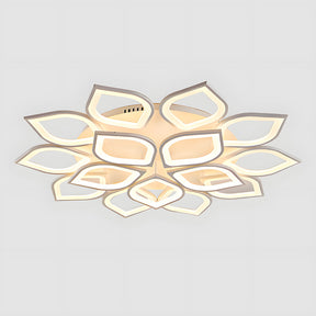 Nordic White Acrylic Shade LED Ceiling Light For Living Room