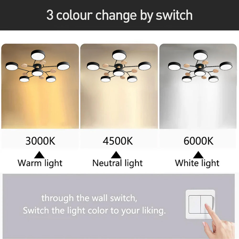 Living room modern led ceiling lights