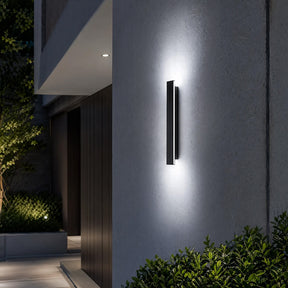 Modern Minimalist Waterproof Outdoor Linear Wall Lamp for Porch
