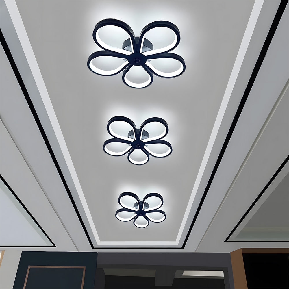 Contemporary LED Flush Mount Acrylic Ceiling Lights for Bedroom