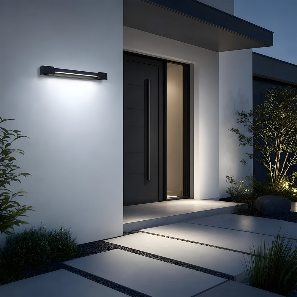 Linear Aluminium LED Outdoor Wall Lights for Garden Porch