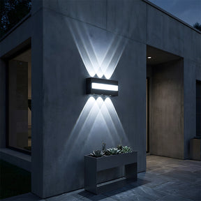 Black Outdoor LED Wall Lights for Patio Garage