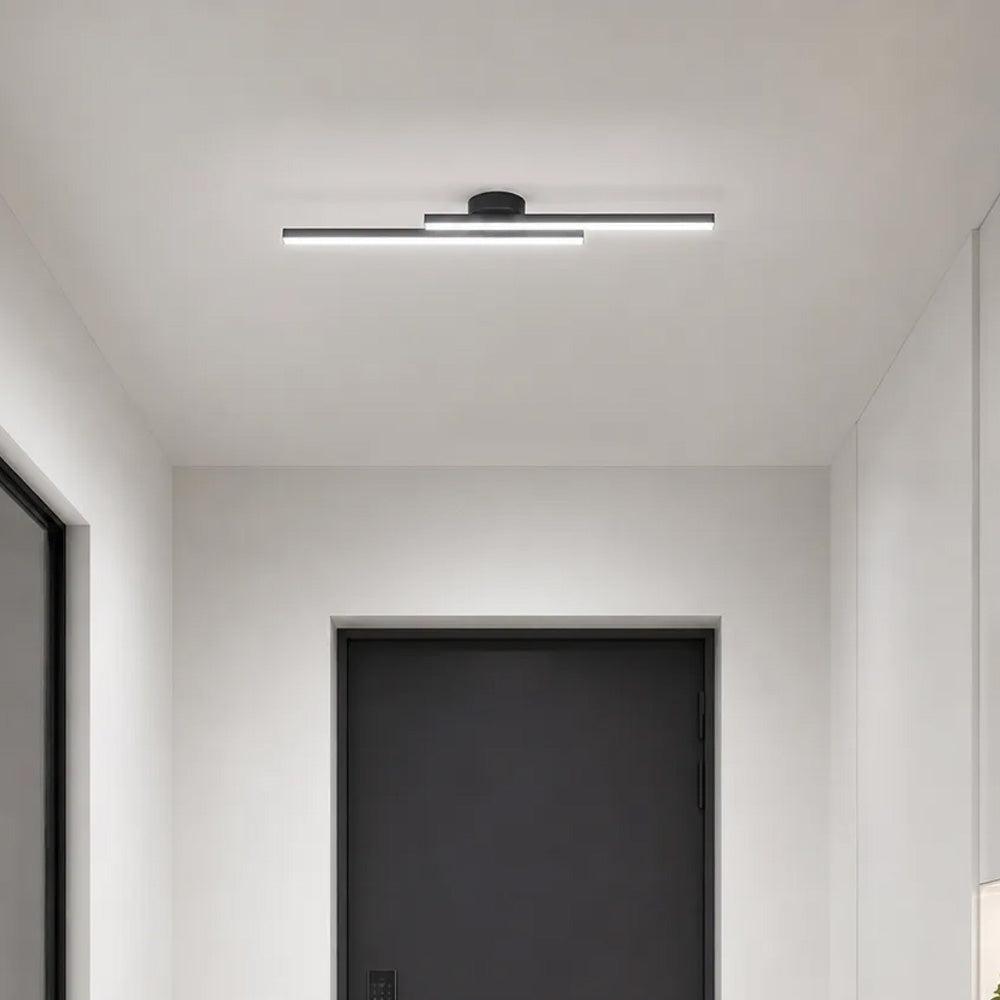 Nova Linear LED Semi-Flush Ceiling Lights