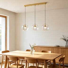 Modern Nordic Glass Pendant Light for Living Room, Kitchen