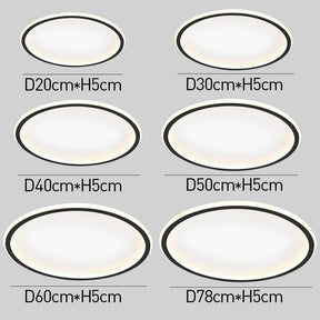 Nordic Style Disc LED Ceiling Lighting