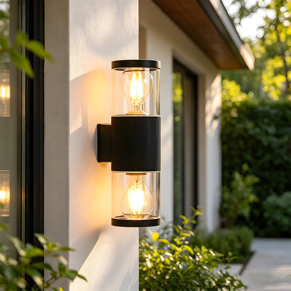 Modern Up and Down Waterproof Wall Sconce for Outdoor Porch