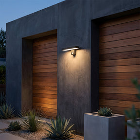 Stylish LED IP65 Motion Sensor Aluminium Porch Wall Lights