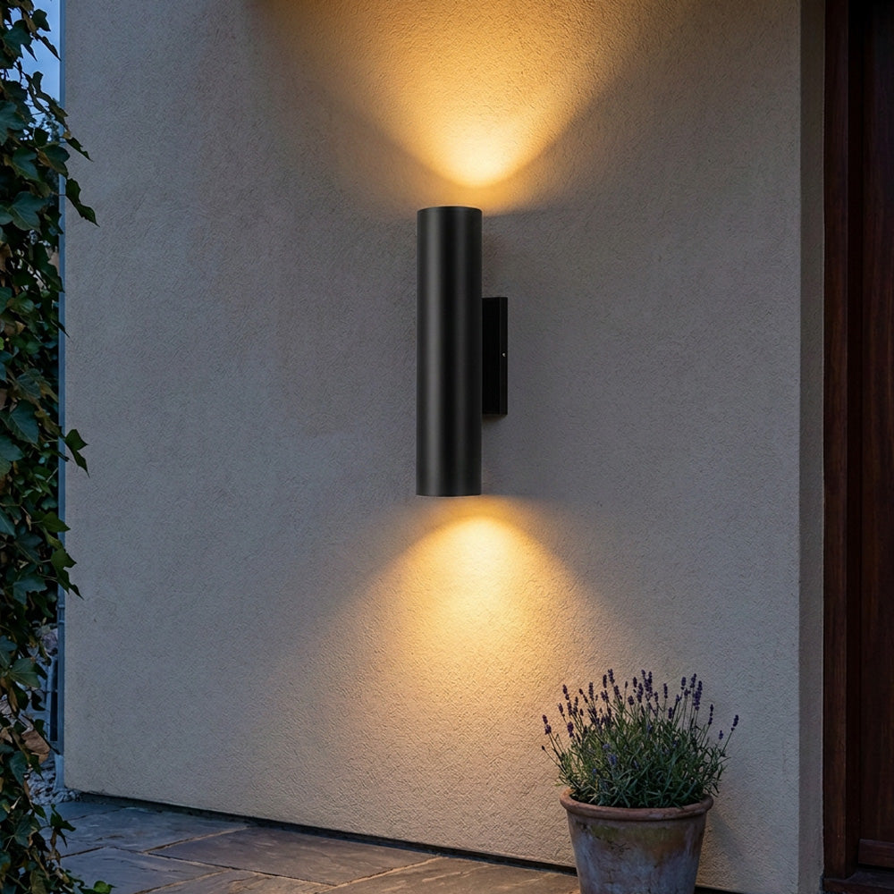 Outdoor Wall Light Waterproof Up and Down Wall Lamp for Patio Entryway