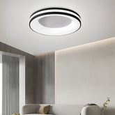 Modern Simplistic Iron Circle Ceiling Light Fixture For Bedroom