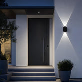 Modern Shield Shape Aluminium LED Outdoor Wall Lights for Yard Patio