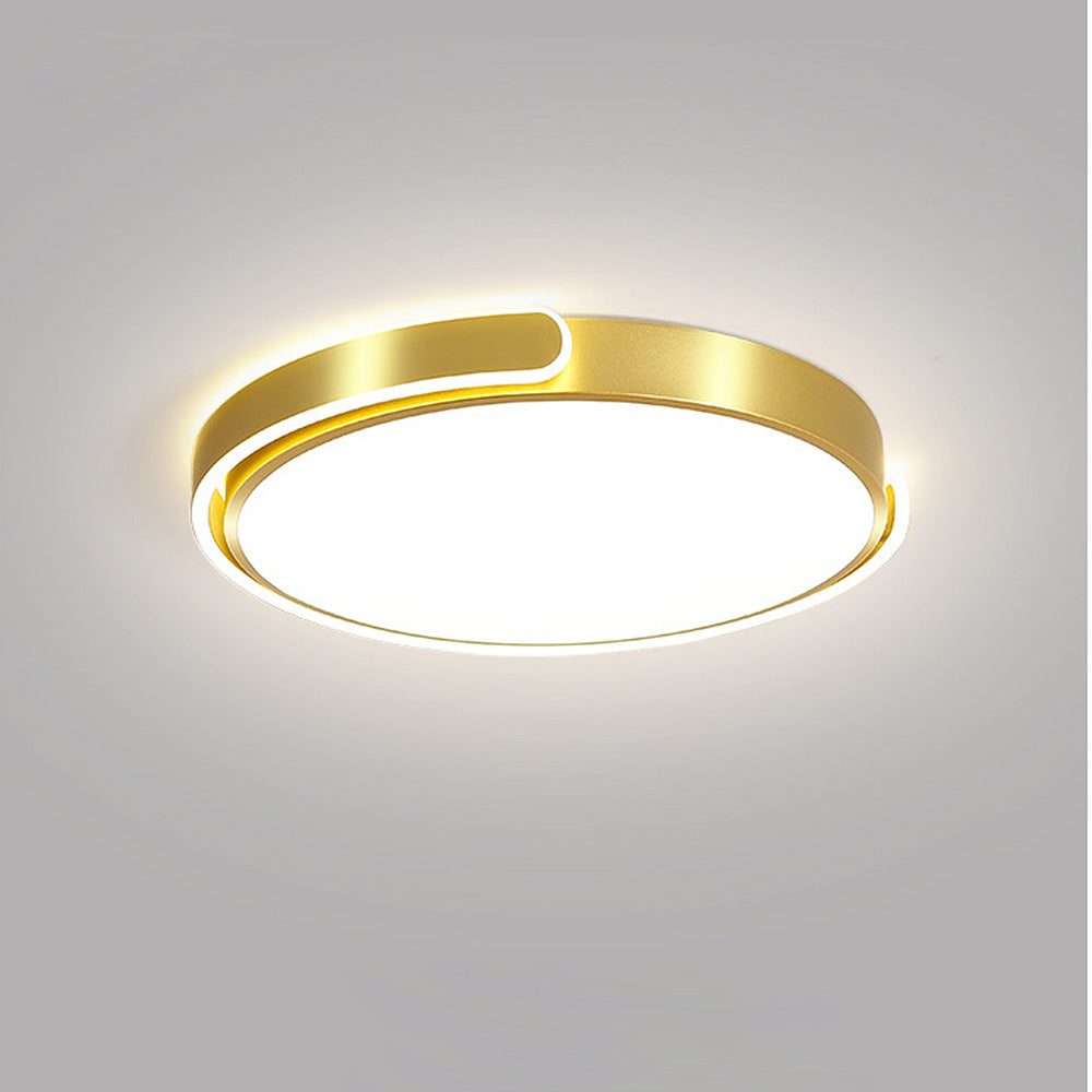 Minimalist Round Acrylic Bedroom LED Ceiling Light
