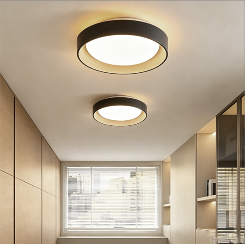 Modern Nordic Round Flush Ceiling Lights for Hallway