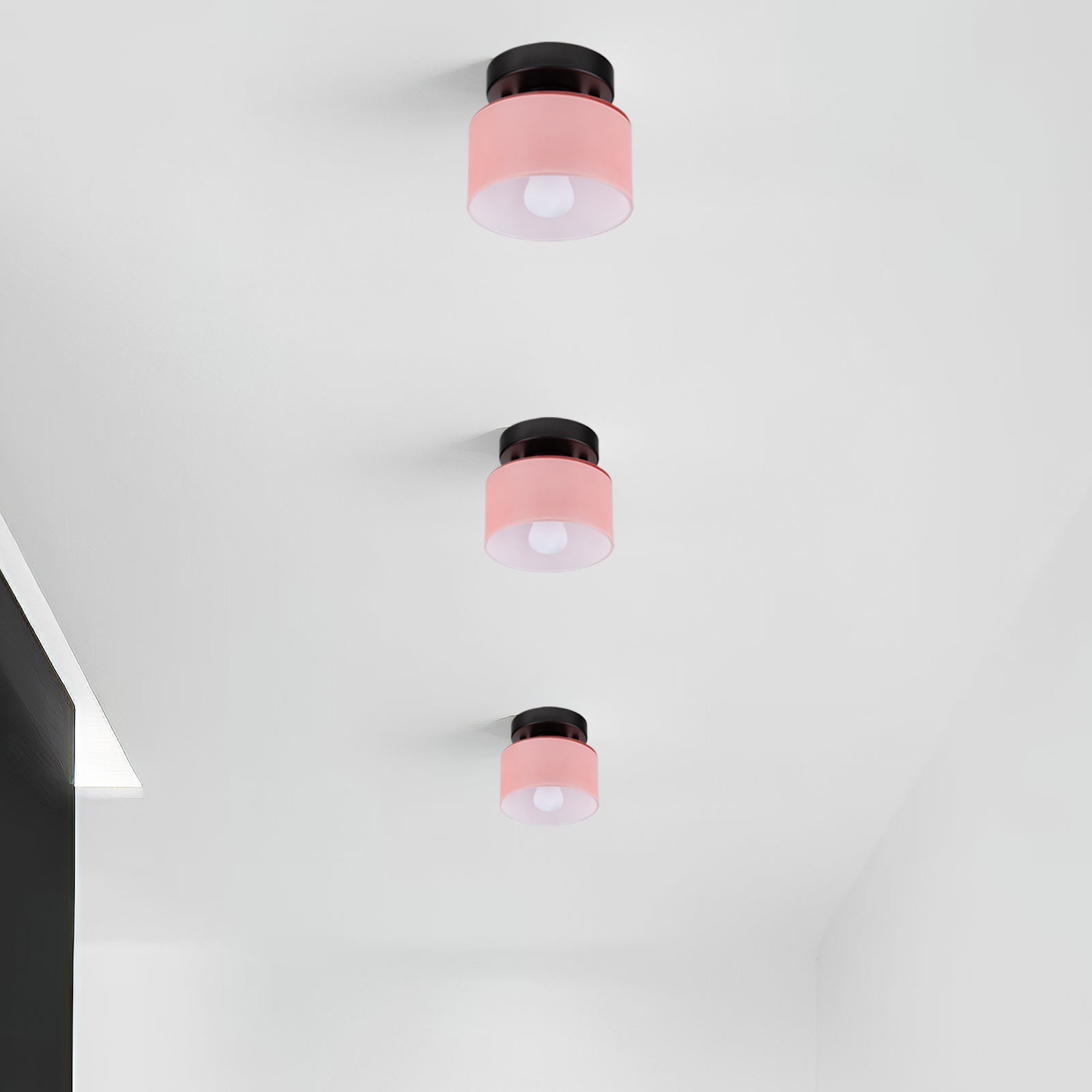 Bauhaus Small Glass Ceiling Light