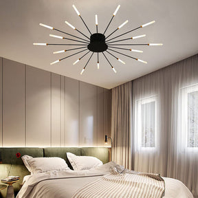 Multiple-Head Creativity Bedroom LED Ceiling Light