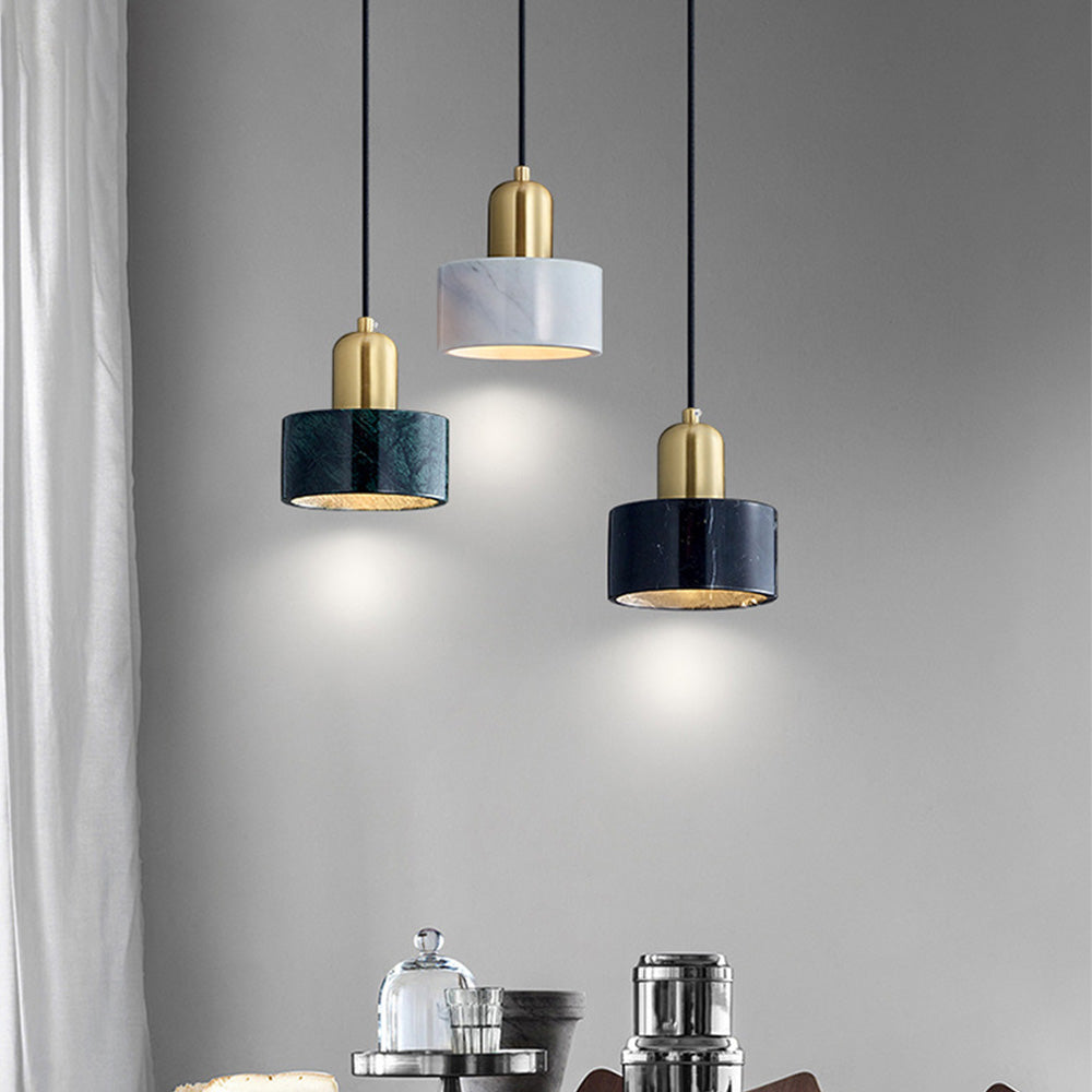 Modern Refined Marble Dining Room Pendant Lights