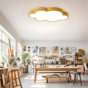 Modern Flush Mount Cloud-shaped LED Ceiling Lights For Bedroom