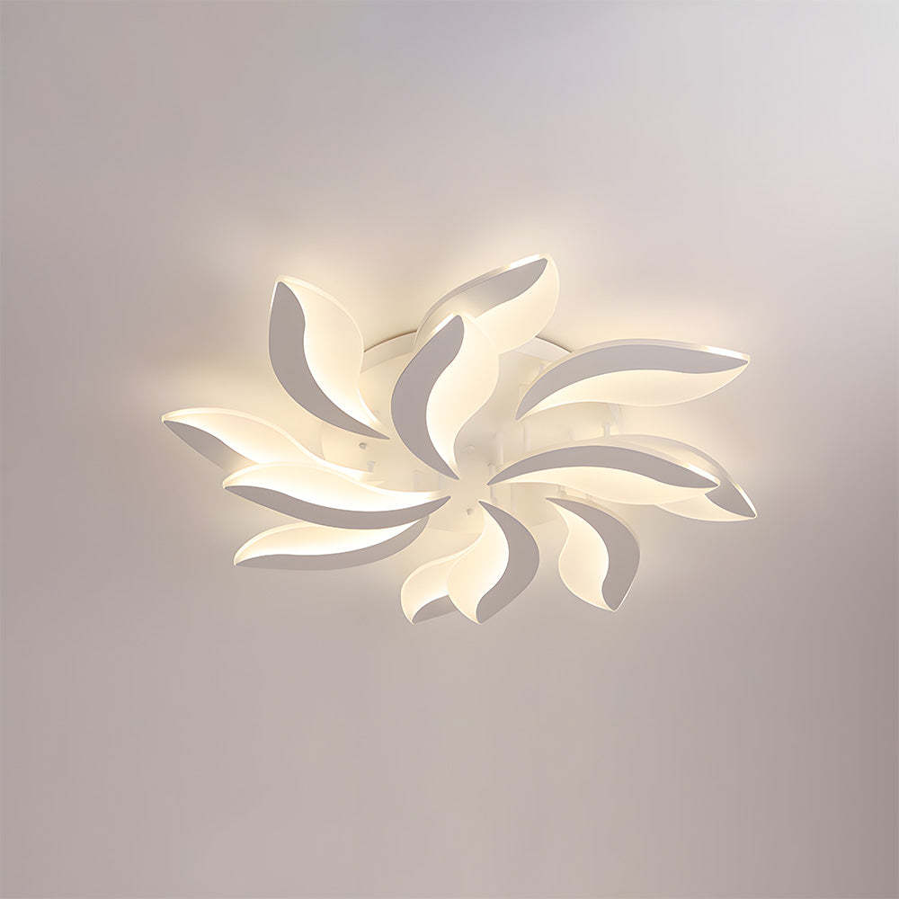 Multi-Lights Flower Acrylic LED Ceiling Light For Living Room