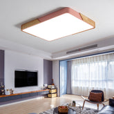 Nordic Modern Rectangle LED Living Room Ceiling Light