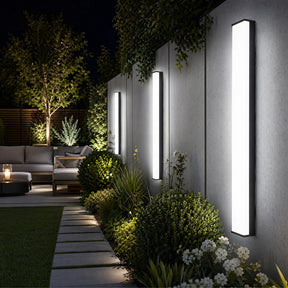 Outdoor LED Wall Sconce Exterior Long Linear Wall Lights for Home Garden Patio Garage