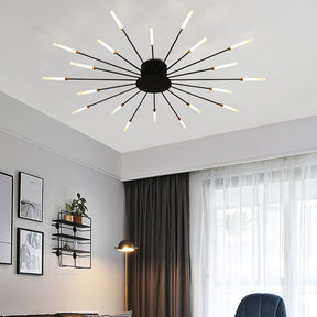 Multiple-Head Creativity Bedroom LED Ceiling Light