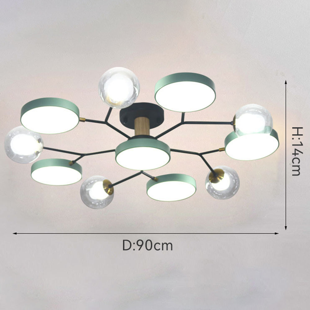 Creative Branch LED Living Room Ceiling Light