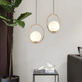 Nordic Luxury Glass Pendant Lights for Kitchen Island Dining Room
