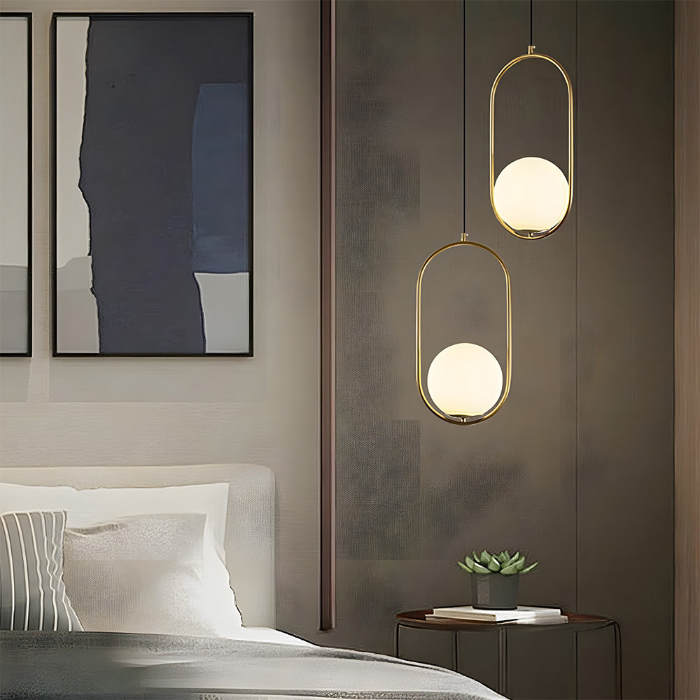 Nordic Luxury Glass Pendant Lights for Kitchen Island Dining Room