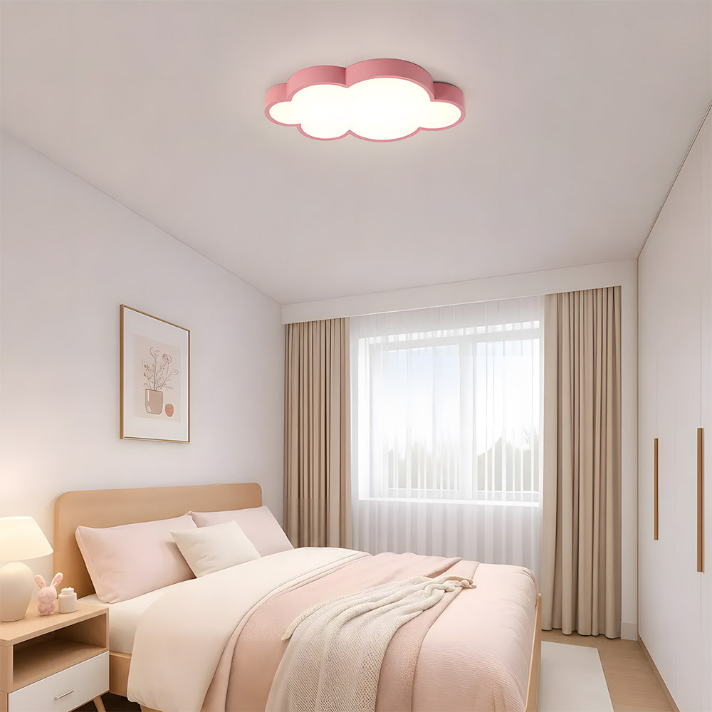 Modern Flush Mount Cloud-shaped LED Ceiling Lights For Bedroom