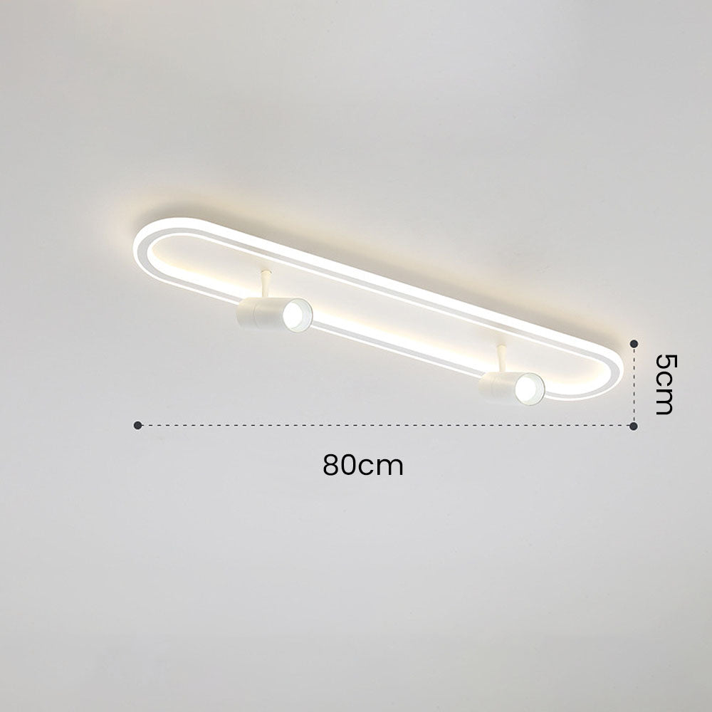 Strip LED Track Lighting Living Room Ceiling Track Light Fixture