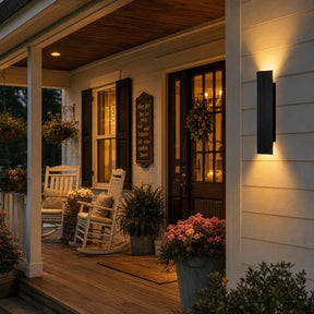 Modern Outdoor Aluminium Elevate Wall Light for Patio Garden Porch
