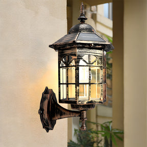 IP44 External Solar Wall Lights, 3 Mode Sensor Solar Wall Lamp for Patio Fence Garden Decor