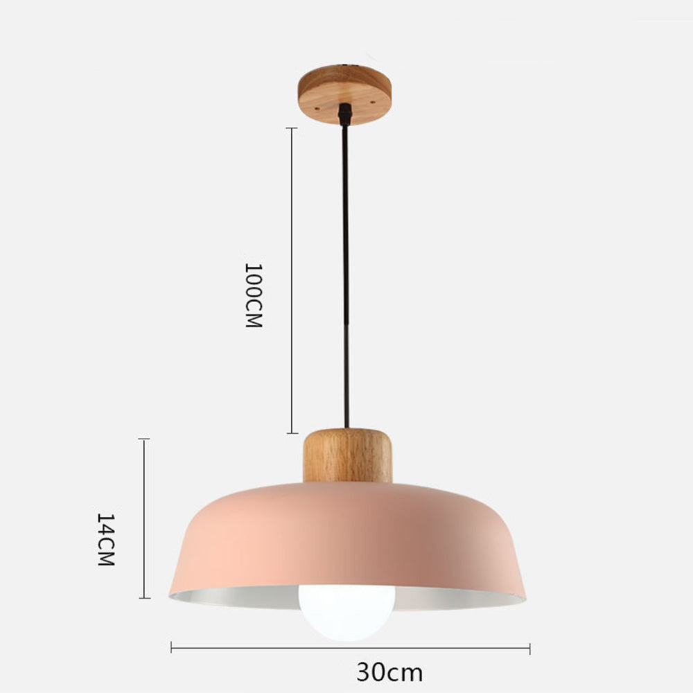 Nordic Creative Wooden Pendant Lamp