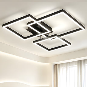 Modern Minimalist Acrylic Flush Mount Ceiling Light for Living Room Bedroom