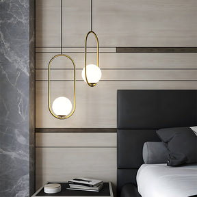 Nordic Luxury Glass Pendant Lights for Kitchen Island Dining Room