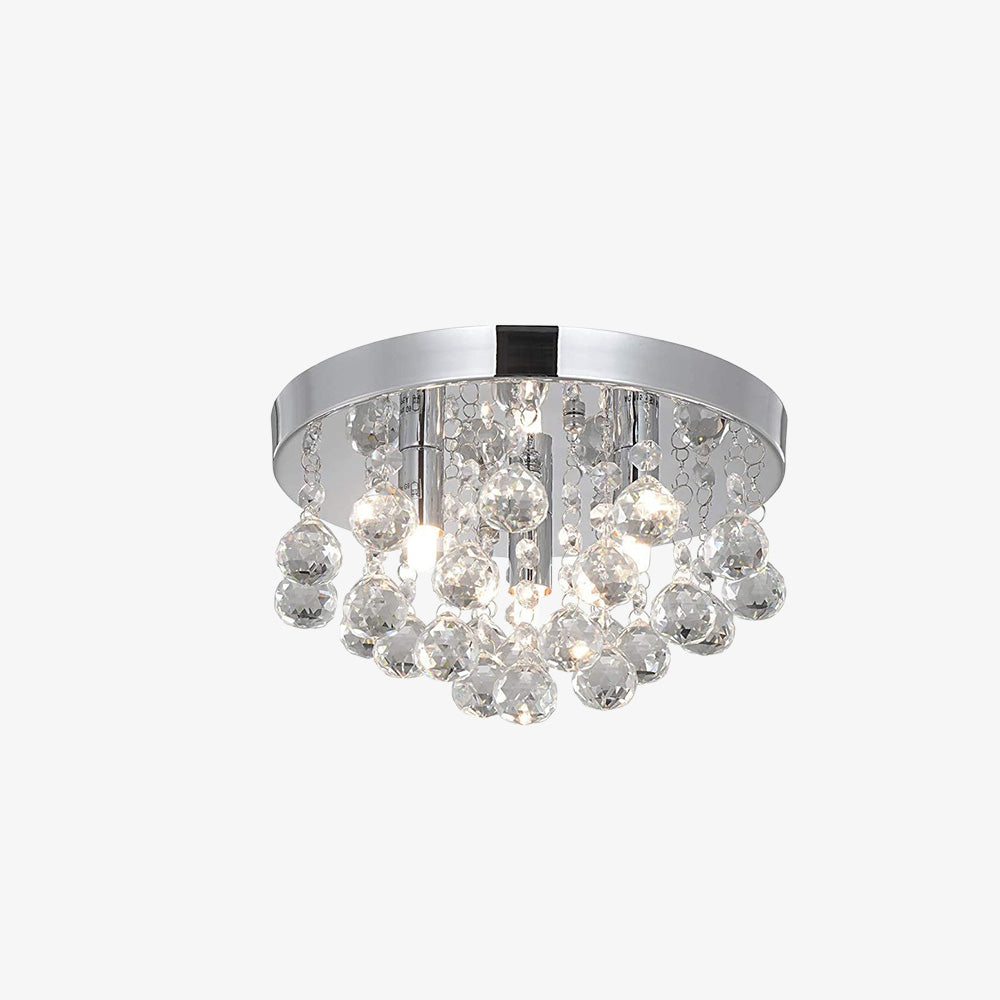 Luxury 3 Lights Crystal Chandeliers for Hallway Bedroom Kitchen